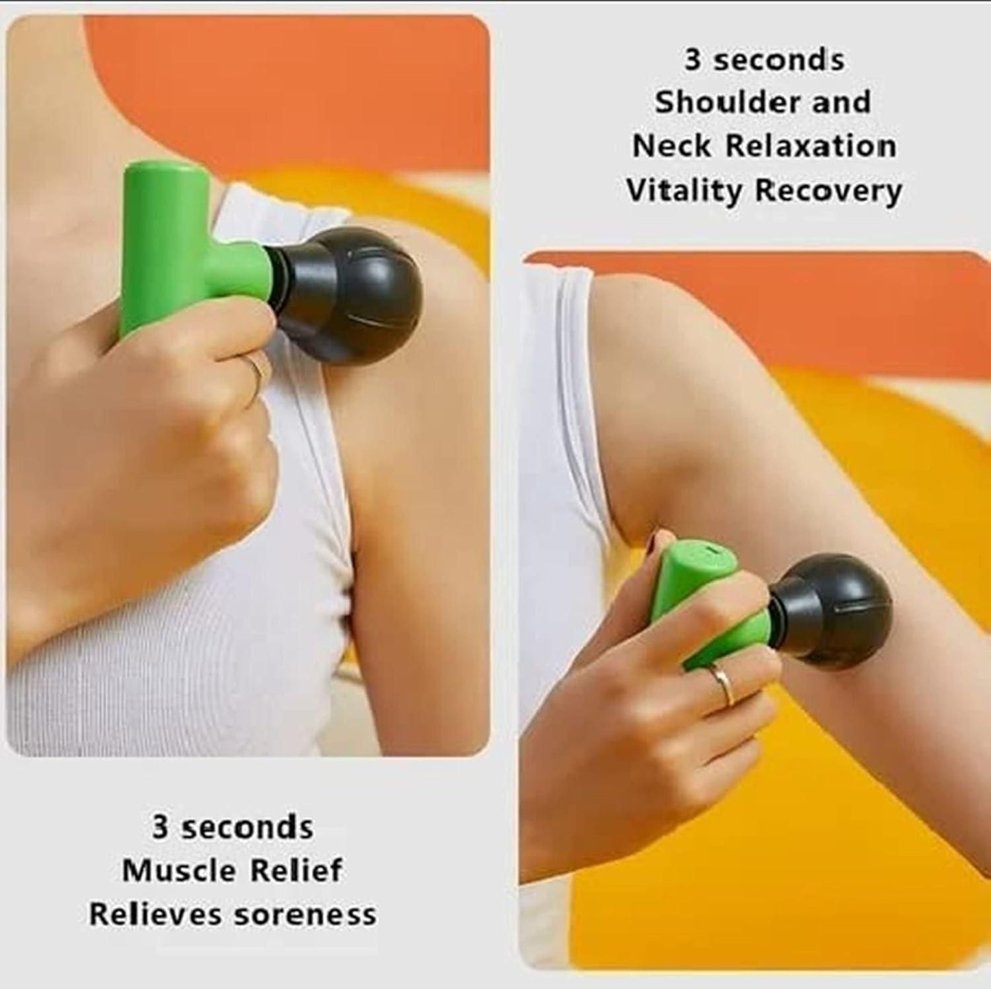 Vitality Mini: Ultimate Portable Massage Gun The 5-Minute Deep Tissue Ritual for Instant Muscle Relief