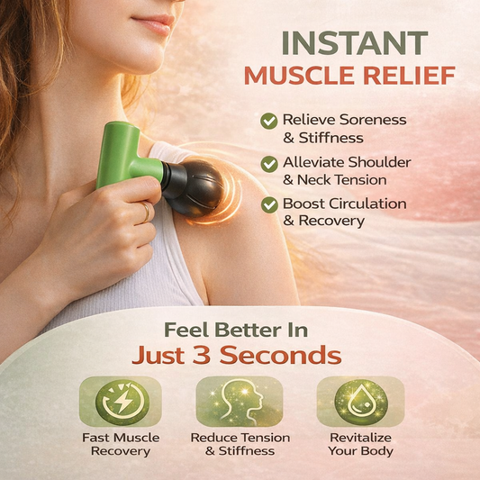 Vitality Mini: Ultimate Portable Massage Gun The 5-Minute Deep Tissue Ritual for Instant Muscle Relief