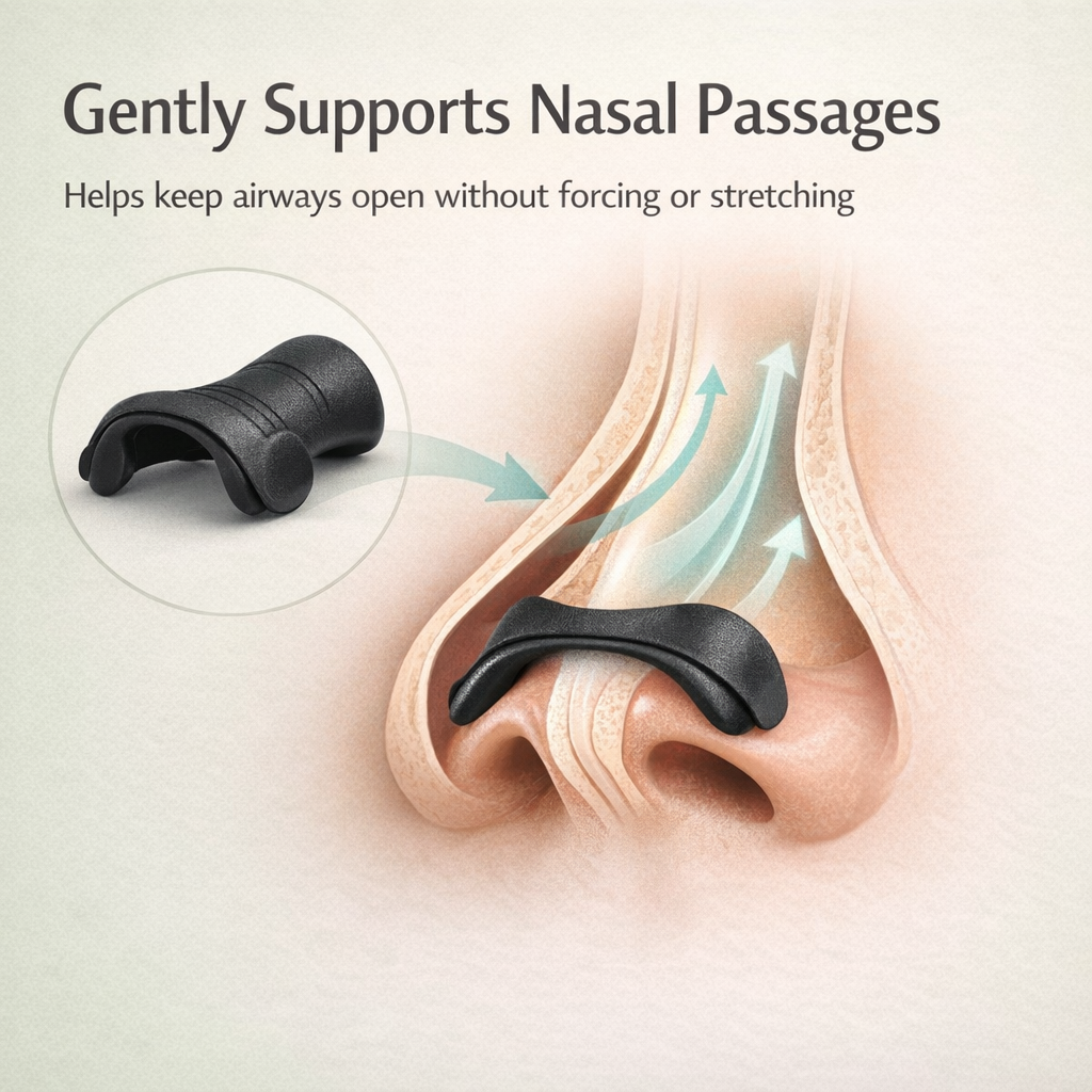 Breathing Nasal Strip Starter Kit – Comfortable Nasal Support for Better Nighttime Breathing